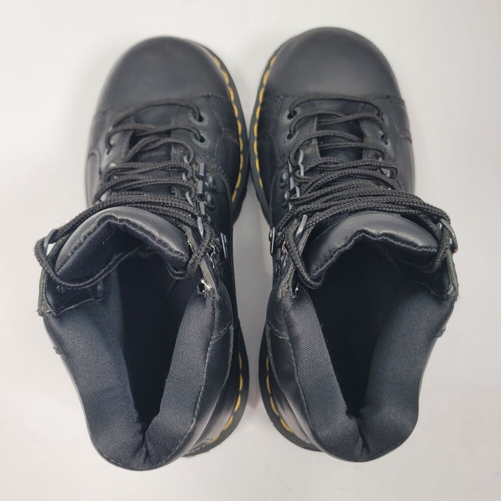 Dr. Martens 8699 Men's Black Leather Lace Up Boots US Size 5 / Wo's US Size 6 - Picture 7 of 10